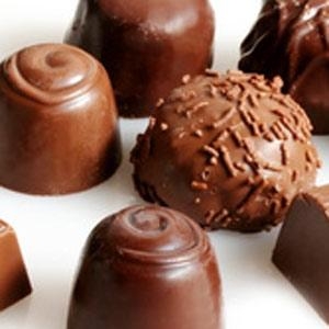 Luxury milk chocolates