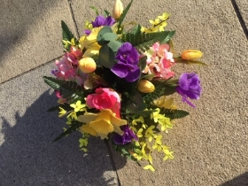 Mixed Bright Silk Arrangement